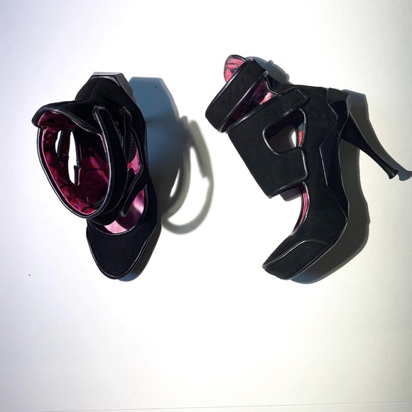 celine suede cage heels - Picture 2 of 3